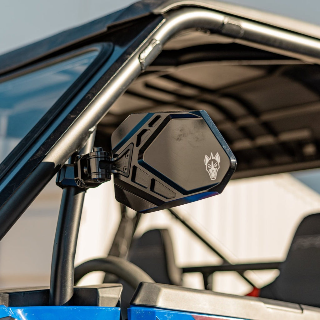 Chupacabra Offroad Cuero Pro UTV Side Mirror Set Black