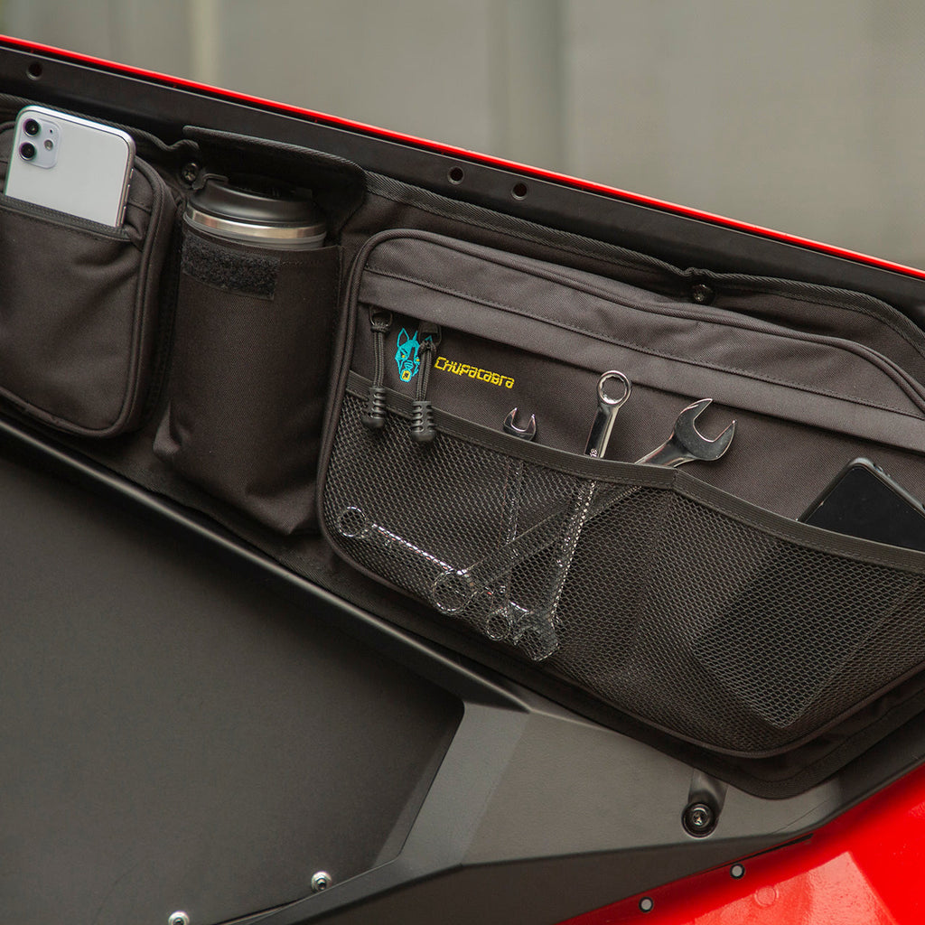 Chupacabra Offroad RZR Pro XP Pro R Turbo R Front Door Bags Black