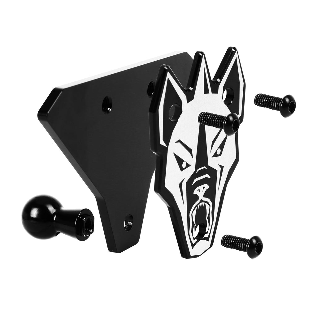 Chupacabra Offroad X3 Super DELUXE 11" Offroad UTV Center Rearview Mirror Black