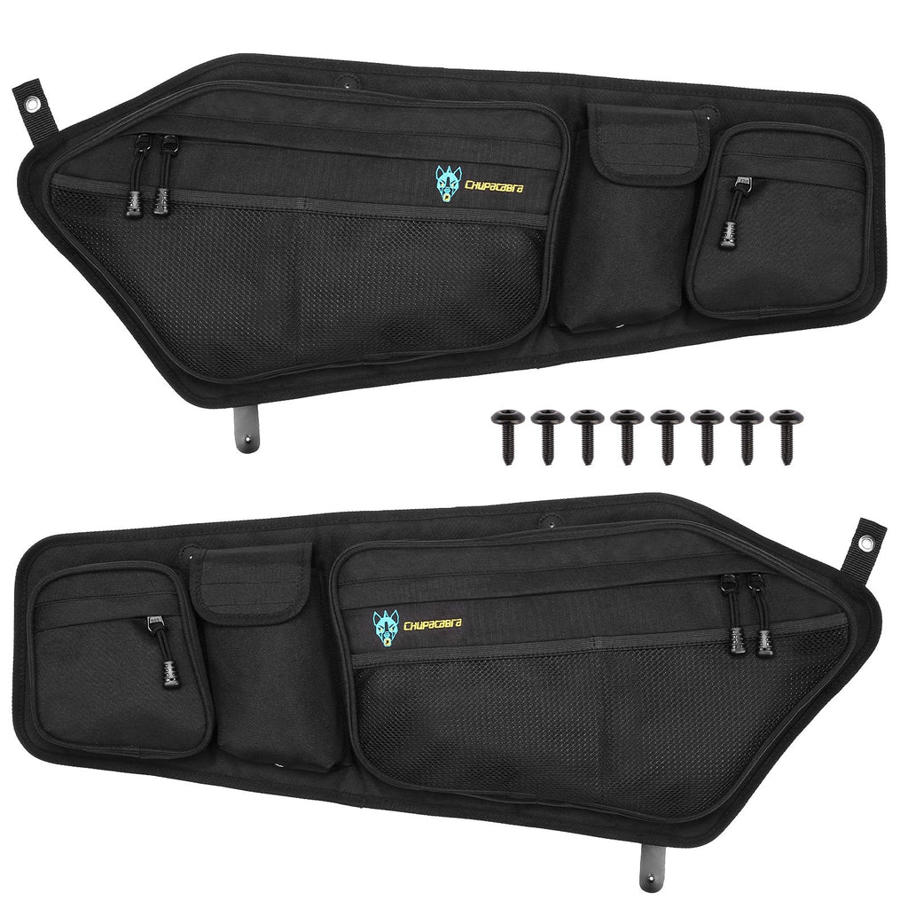 Chupacabra Offroad RZR Pro XP Pro R Turbo R Front Door Bags Black