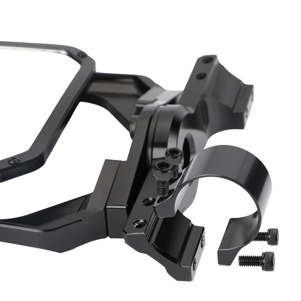 Chupacabra Offroad Cuero Race UTV Side Mirror Set Black