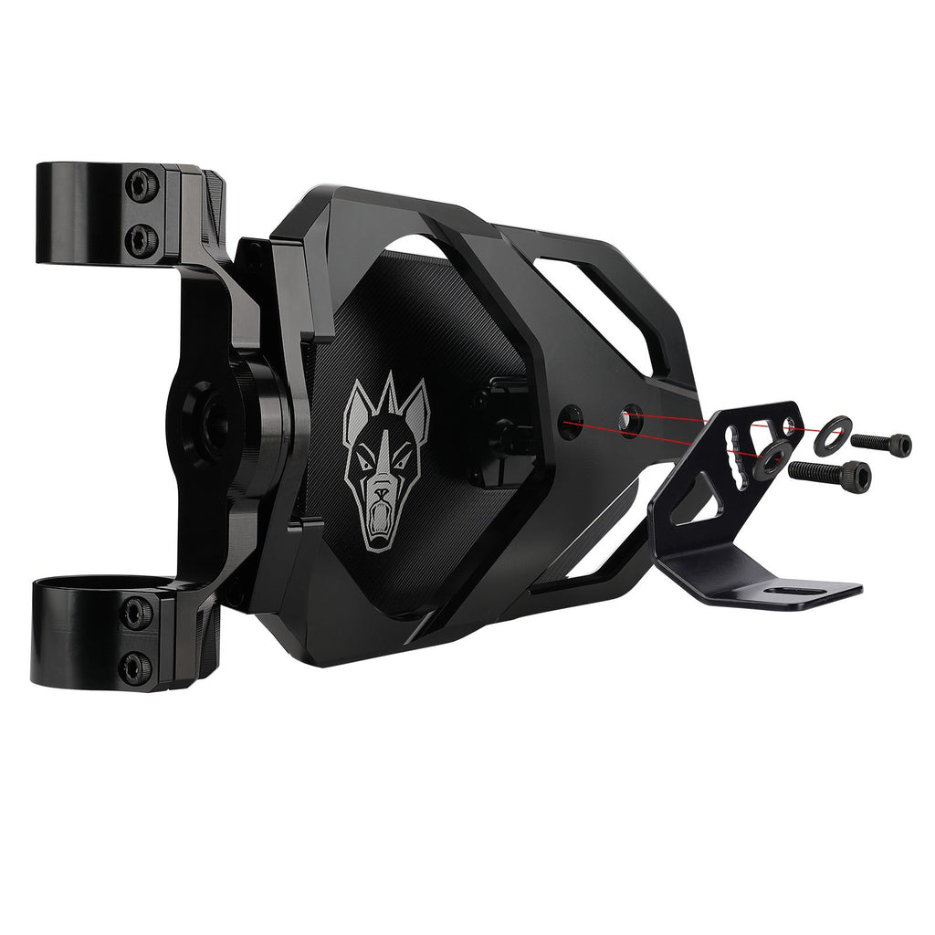 Chupacabra Offroad Cuero Race UTV Side Mirror Set Black