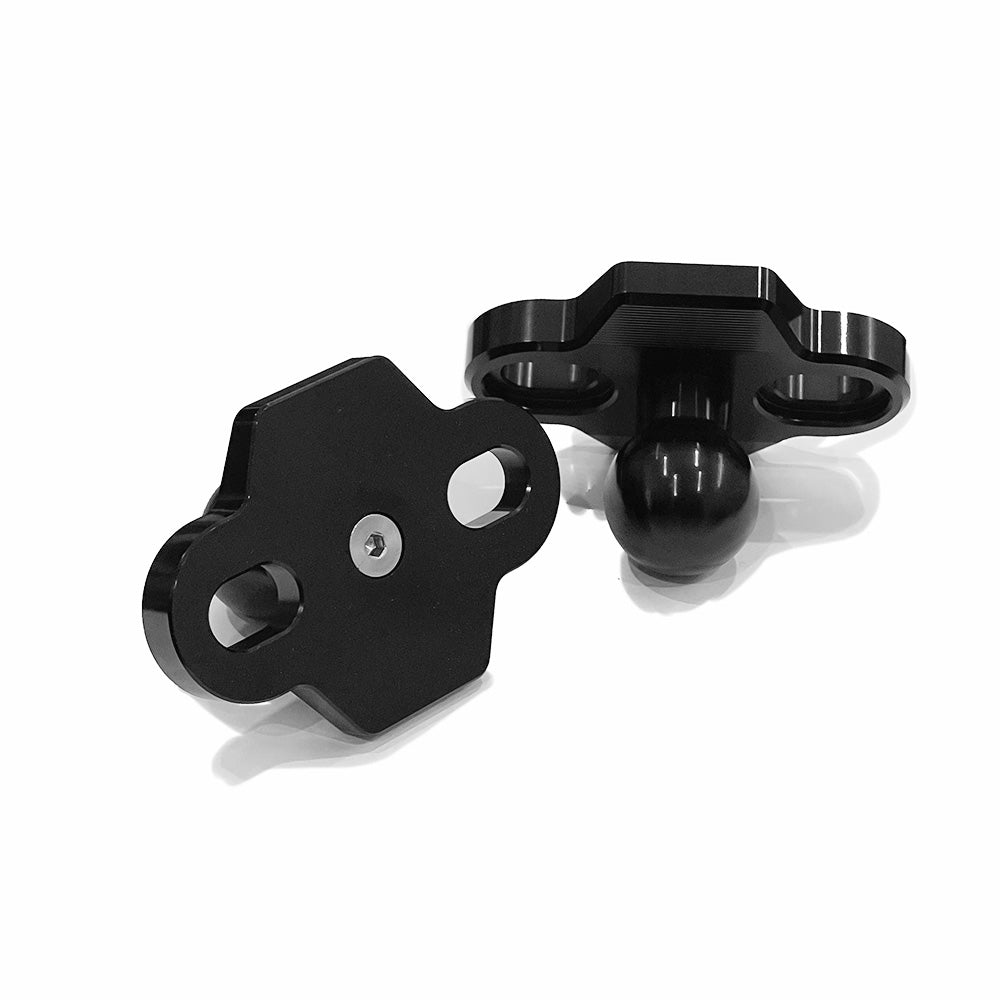Chupacabra Offroad Slotted Defender Door Mount X3 Direct Mount 2017-2026 Set of 2 Black