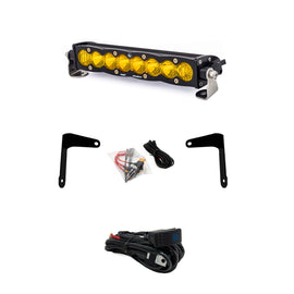 Baja Designs Can-Am X3 Shock Mount Kit with 10in S8 Amber Light Bar