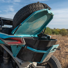 Load image into Gallery viewer, Chupacabra Offroad Can-Am X3 Rear Storage and Tire Rack