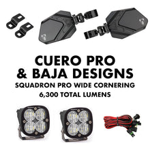 Load image into Gallery viewer, Chupacabra Offroad Cuero Pro Mirror Light Combo Black