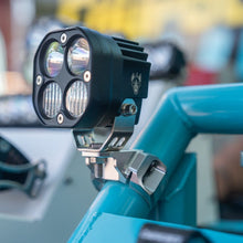 Load image into Gallery viewer, Chupacabra Offroad A-Pillar 45° Light Mount Black 1.75