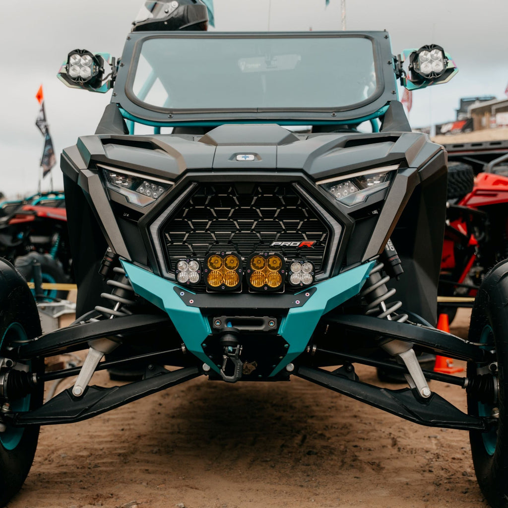 Chupacabra Offroad 2025+ RZR Pro R Plate Winch Bumper Black