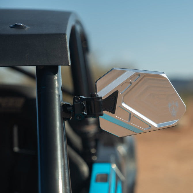 Chupacabra Offroad Cuero Pro UTV Side Mirror Set Black