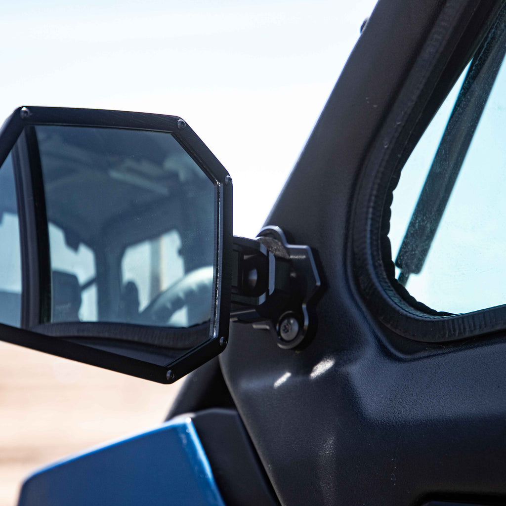 Chupacabra Offroad Slotted Defender Door Mount X3 Direct Mount 2017-2026 Set of 2 Black