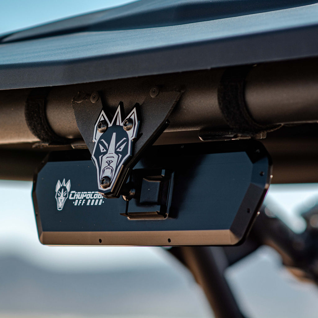 Chupacabra Offroad X3 Super DELUXE 11" Offroad UTV Center Rearview Mirror Black