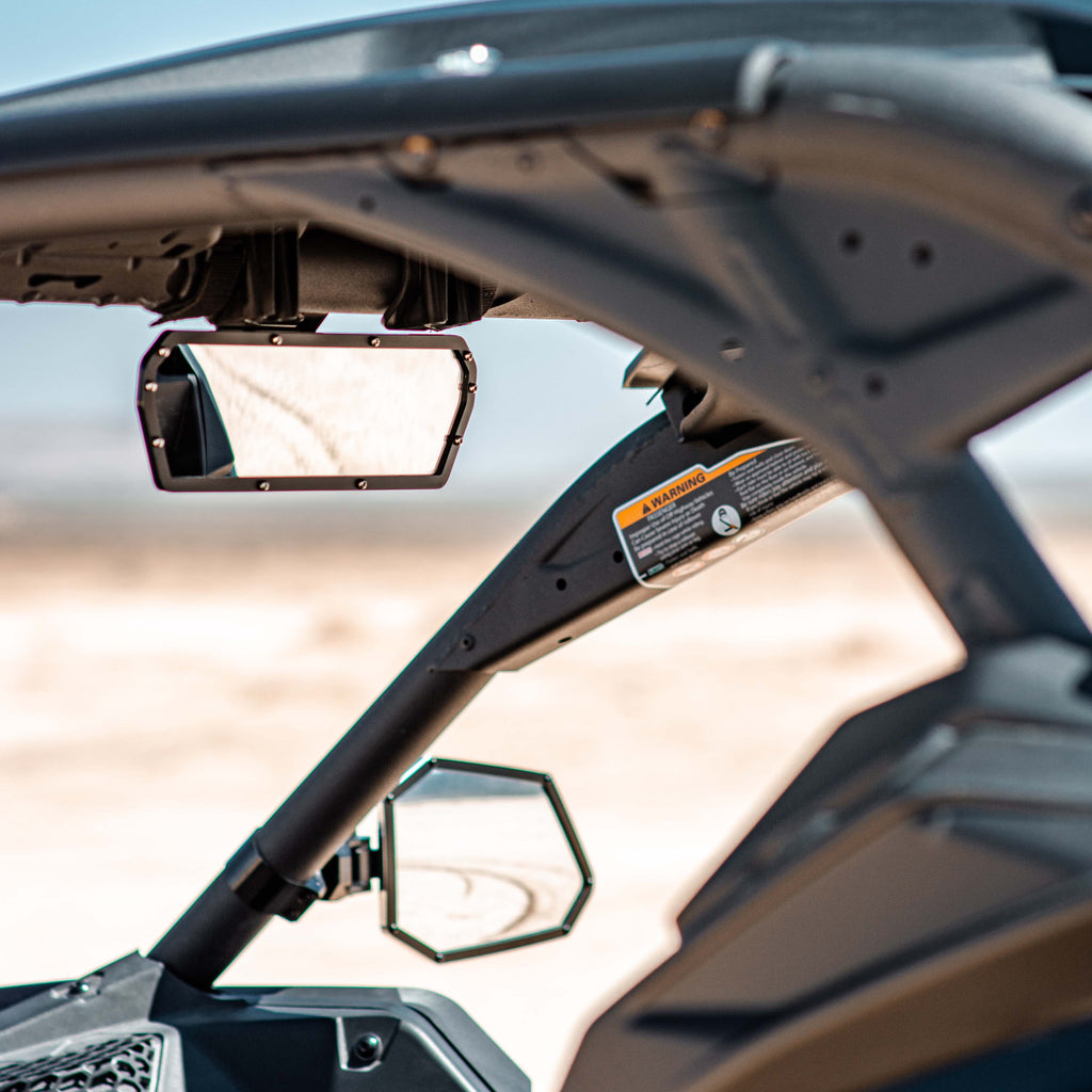 Chupacabra Offroad X3 Super DELUXE 11" Offroad UTV Center Rearview Mirror Black