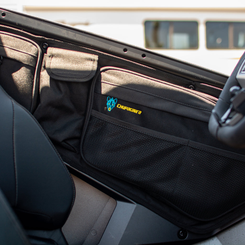 Chupacabra Offroad RZR Pro XP Pro R Turbo R Front Door Bags Black