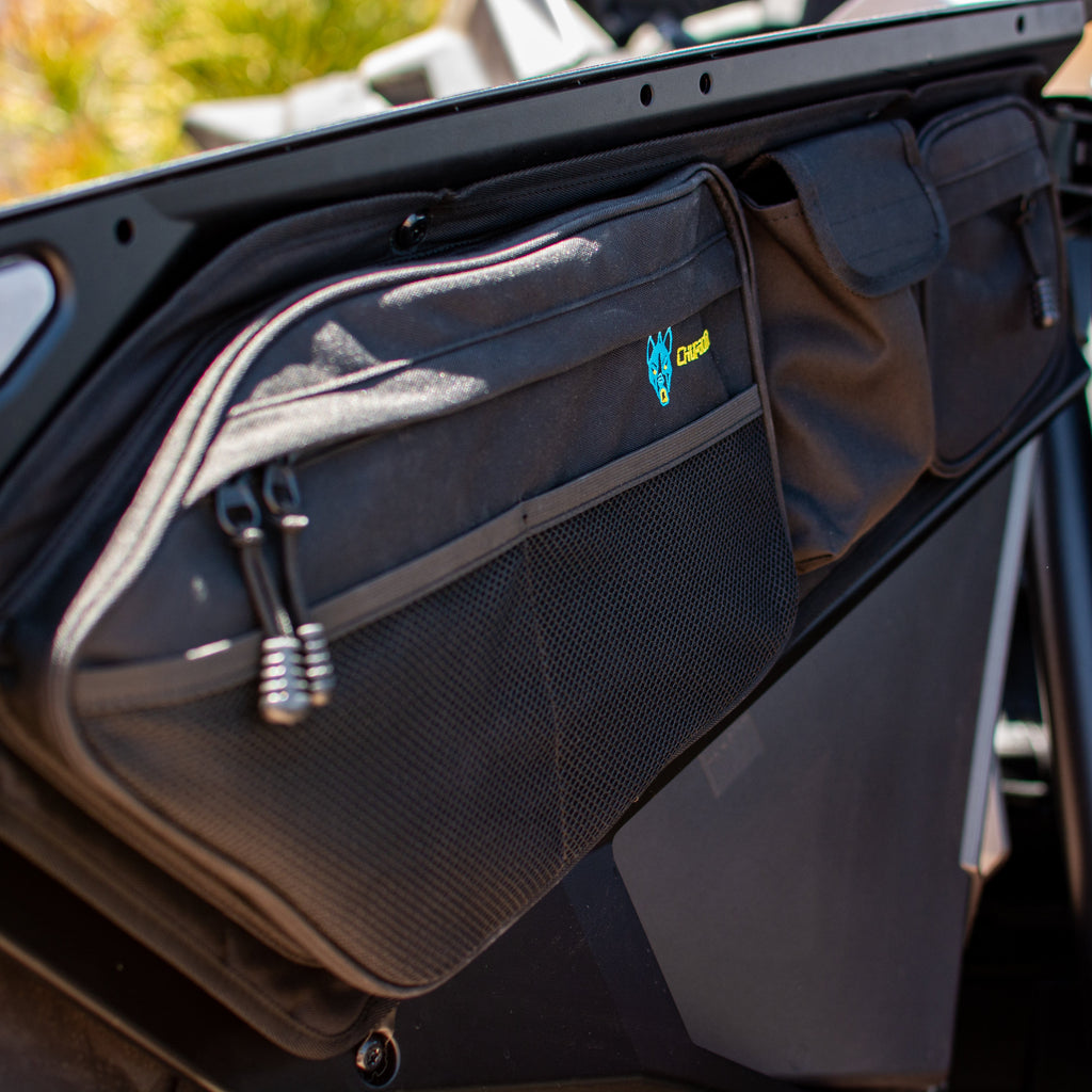 Chupacabra Offroad RZR Pro XP Pro R Turbo R Front Door Bags Black