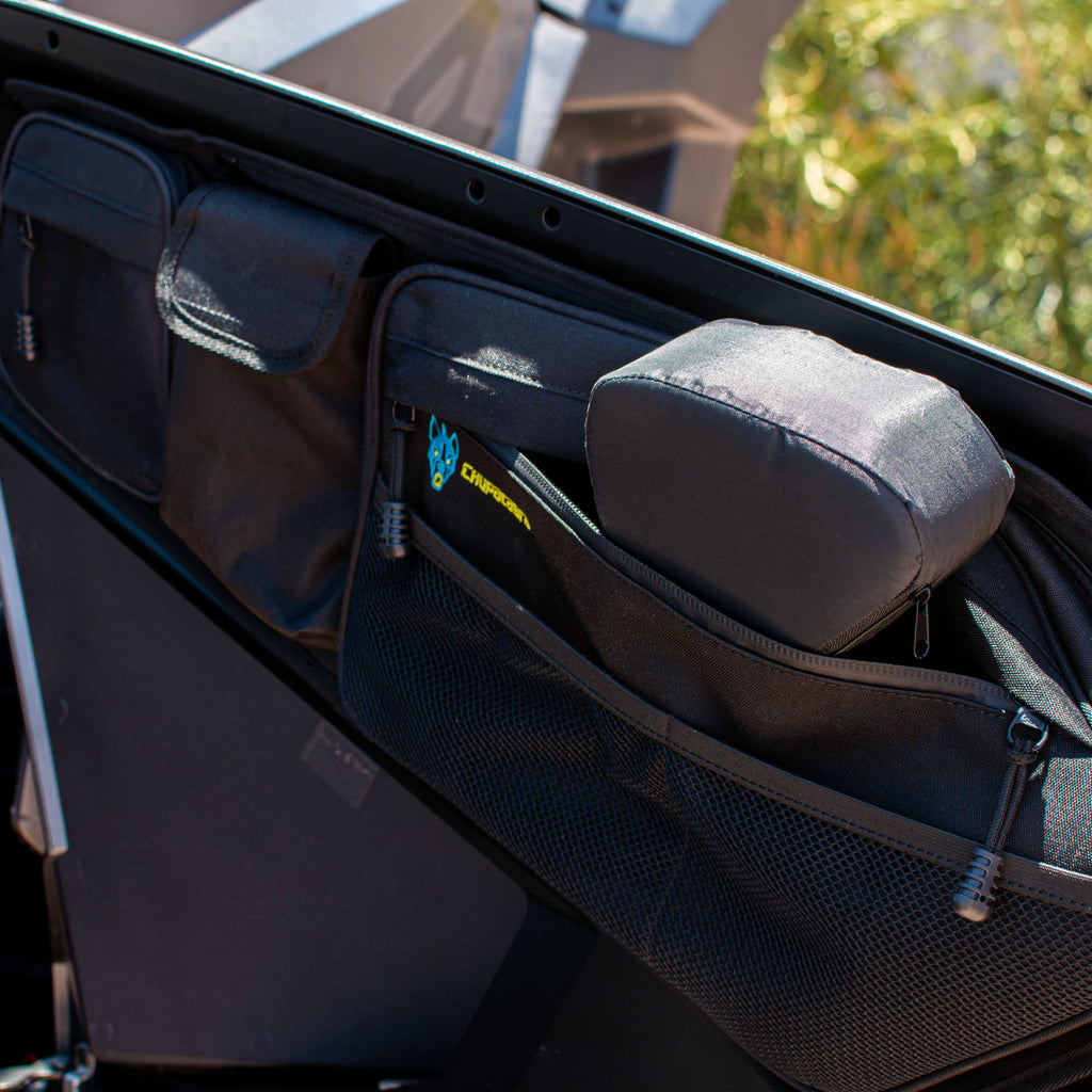Chupacabra Offroad RZR Pro XP Pro R Turbo R Front Door Bags Black