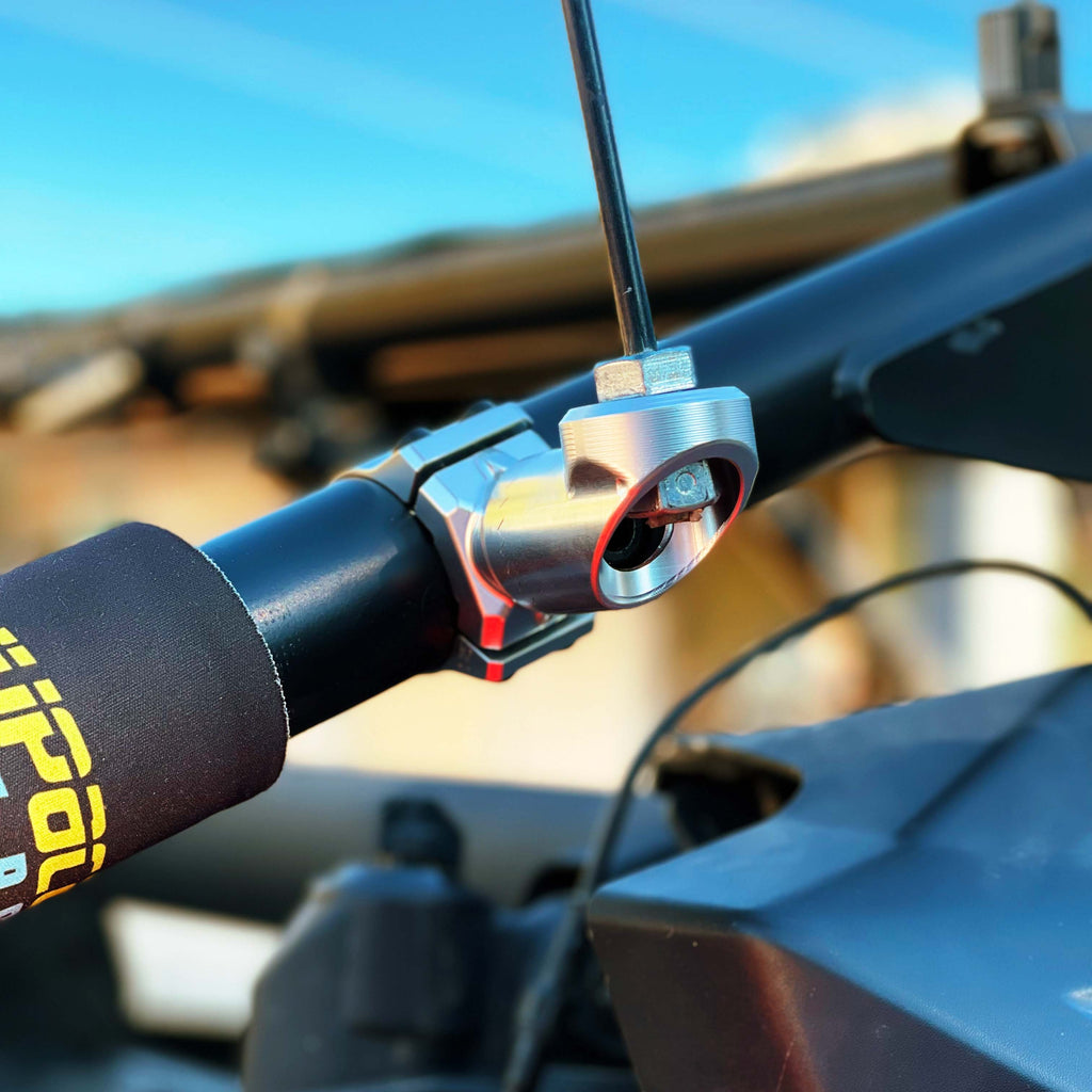 Chupacabra Offroad Whip Flag Mount Black 1.75