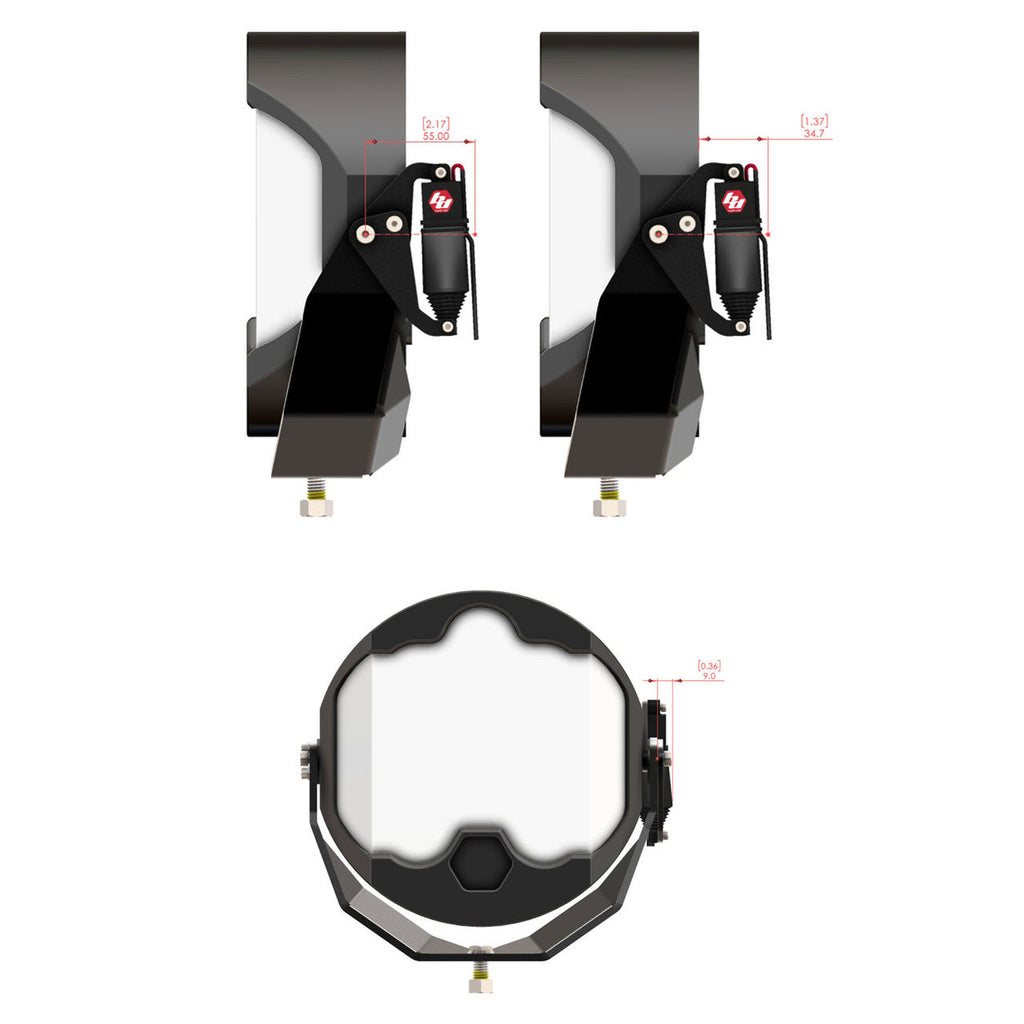 Baja Designs Reflex Light Actuator Kit for LP4 LP6 LP9 XL-M Universal