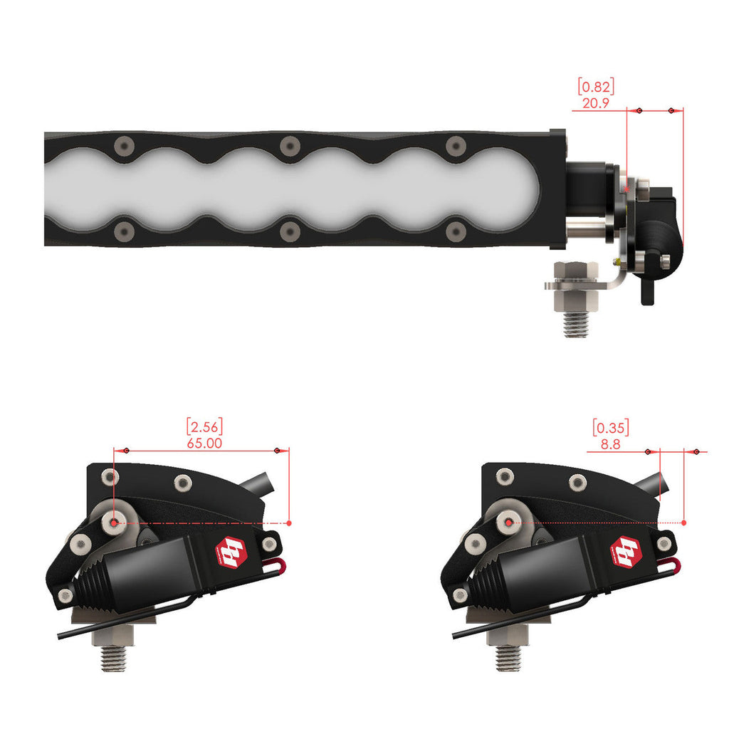 Baja Designs Reflex Light Actuator Kit for S8 Light Bar Universal