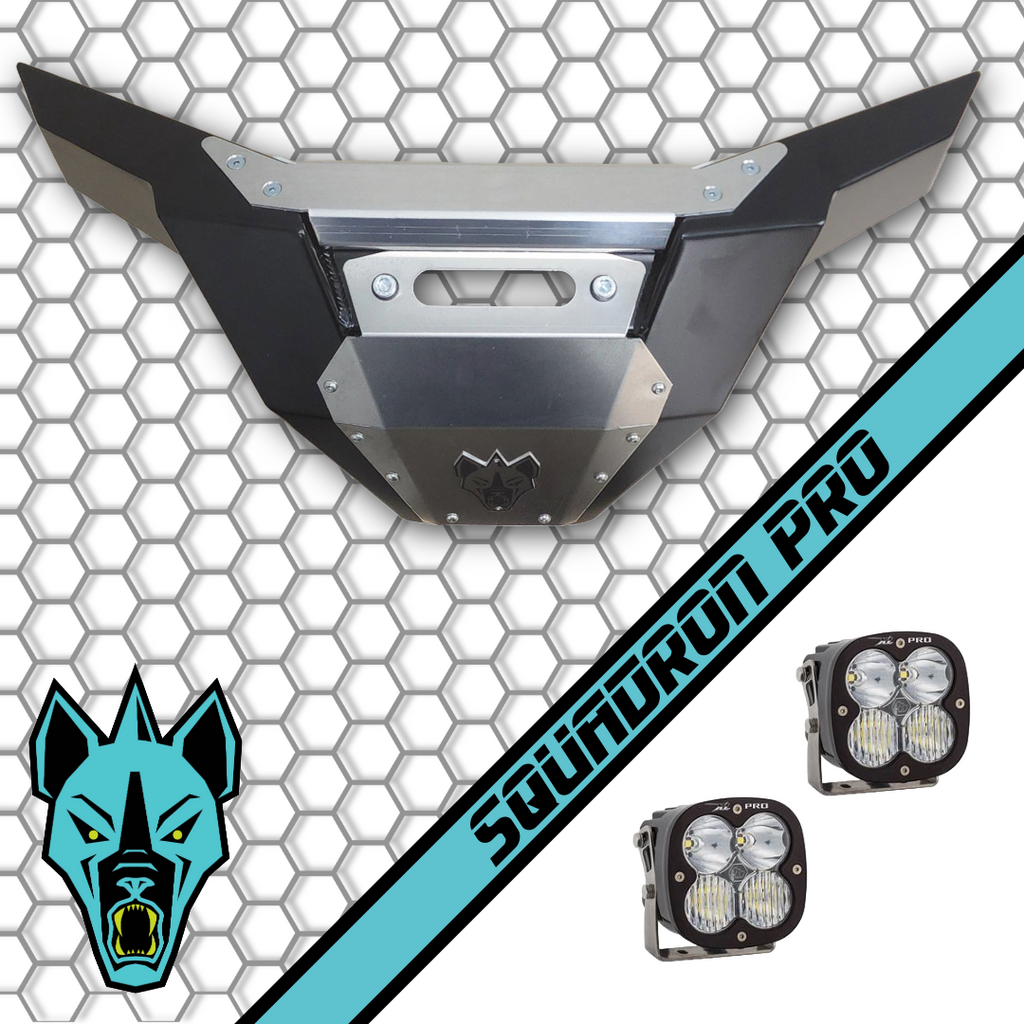 Chupacabra Offroad 2025+ RZR Pro R Plate Winch Bumper Black