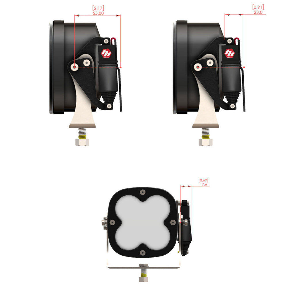 Baja Designs Reflex Light Actuator Kit for LP4 LP6 LP9 XL-M Universal