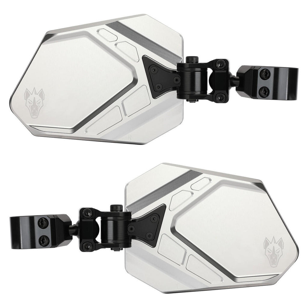 Chupacabra Offroad Cuero Pro UTV Side Mirror Set (w/ LED Light Mount)