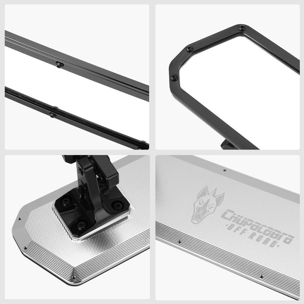 Chupacabra Offroad Super Deluxe 16" Center Rearview Mirror Black